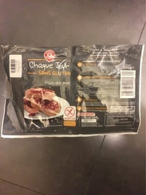 Pain de mie sans gluten