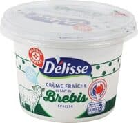 Crème fraîche au lait de brebis
