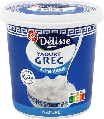 Yaourt grec nature 10% MG