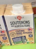 Crème semi-épaisse