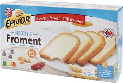 Biscottes Froment