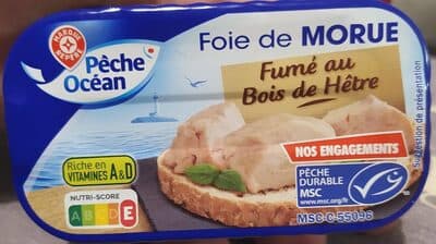 Foie de morue Fumé au Bois de Hêtre