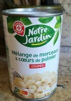 Morceaux cœurs de palmier