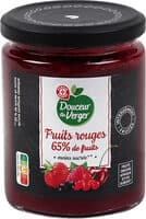 Confiture de fruits rouges 65% de fruits