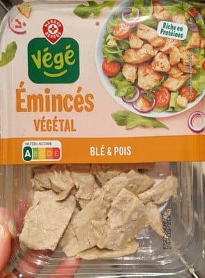 Émincés Végétal