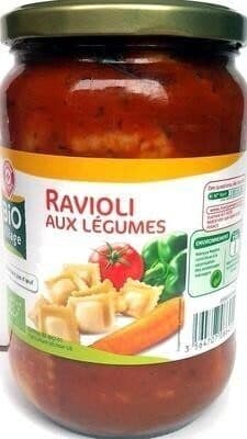 Ravioli aux légumes bio