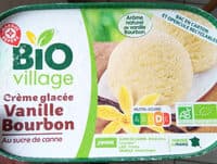 Vrac crème glacée vanille bourbon bio