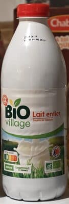 Lait entier stérilisé UHT