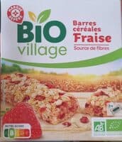 Barres céréales Fraise