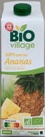 bio village 100% pur jus ananas