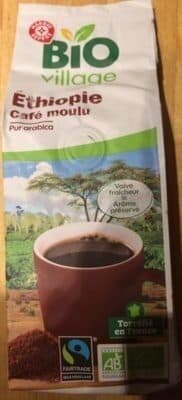 Café moulu d'Ethiopie bio pur Arabica Max Havelaar