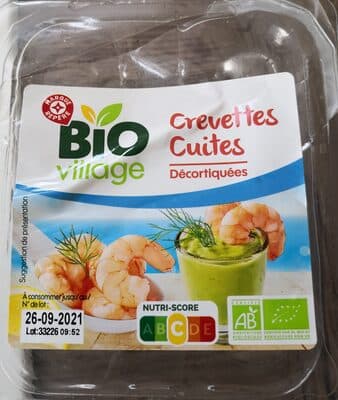 Crevettes Cuites Décortiquées
