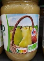 Purée de fruits pomme poire sans sucres ajoutés bio