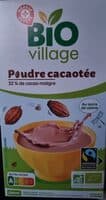 Poudre cacaotée bio 32% de cacao Max Havelaar