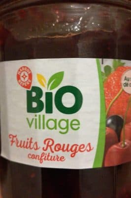 Confiture fruits rouges