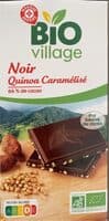 Chocolat noir quinoa caramélisé
