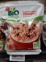Muesli croustillant chocolat