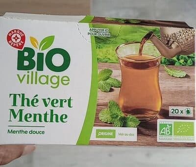 Thé vert Menthe - menthe douce