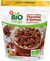 Muesli croustillant Chocolat & Quinoa