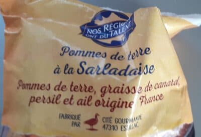 Pomme de terre salardaise