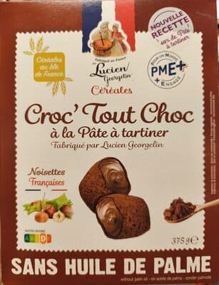 Croc' Tout Choc à la pâte à tartiner
