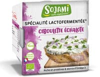 Sojami à tartiner ciboulette échalote - 125g