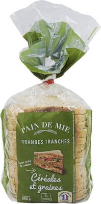 Pain De Mie Céréales Et Graines