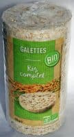 Galettes de riz complet bio