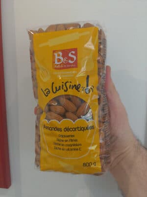 Amandes décortiquées