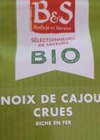 Noix de cajou crues