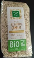 Riz basmati complet