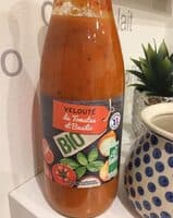 Veloute de tomates et basilic