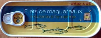 Filets de maquereaux moutarde à l'ancienne