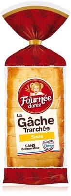 La Gâche Tranchée au sucre x 14 tranches