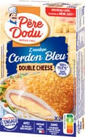 Escalope cordon bleu double cheese