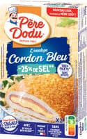 Escalope cordon bleu de poulet -25% de sel