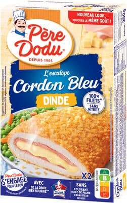 Cordon bleu de dinde