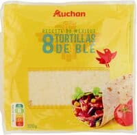 8 tortillas de blé