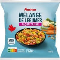 Mélange de légumes façon tajine