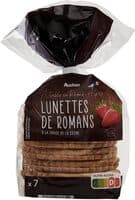 Lunettes de Romans à la fraise de la Drôme