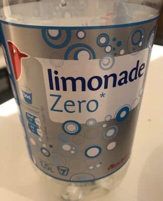 Limonade zéro* - A l'arôme naturel *Sans sucres