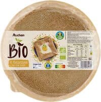 4 galettes de blé noirissues de l'agriculture biologique