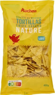 Tortilla Chips Nature à l'huile de tournesol