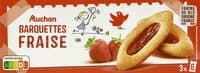 Barquettes fraise