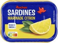 Sardines marinade citron