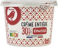Crème entière épaisse30% Mat. Gr.