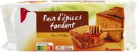 Pain d'épices fondant au miel