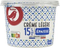 Crème légère épaisse15% Mat. Gr.