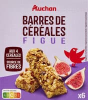 Barre de céréales figue