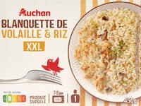Blanquette de volaille et riz